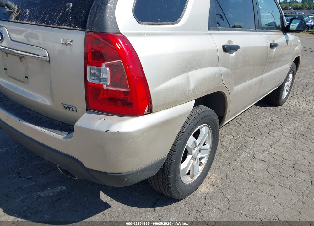 2009 KIA SPORTAGE LX V6 VIN: KNDJE723197600472
