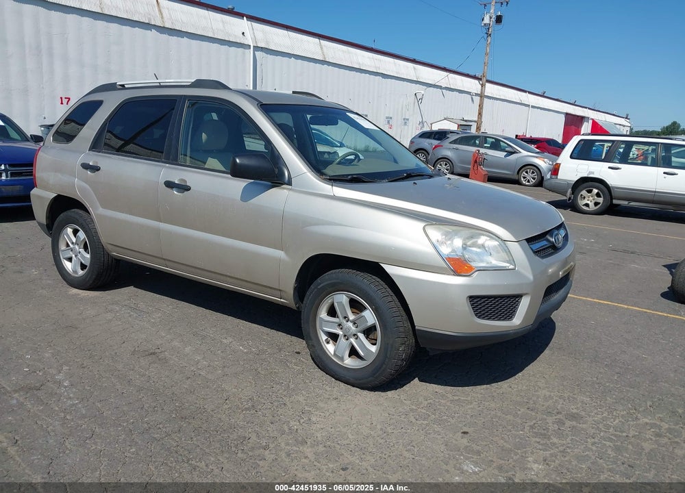 2009 KIA SPORTAGE LX V6 VIN: KNDJE723197600472