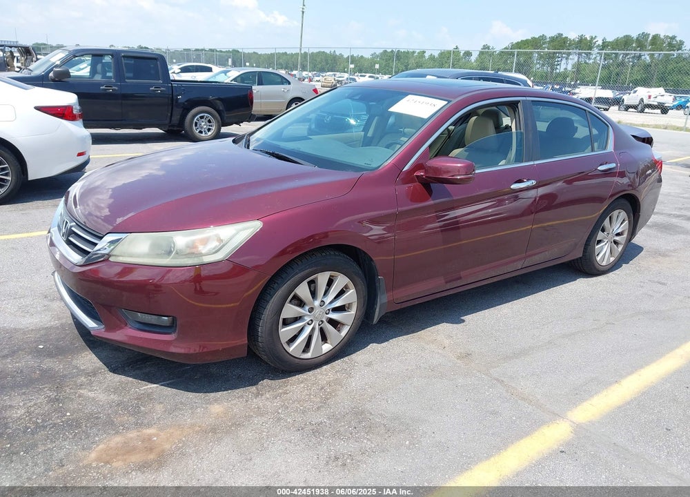 2014 HONDA ACCORD EX-L VIN: 1HGCR2F81EA147183