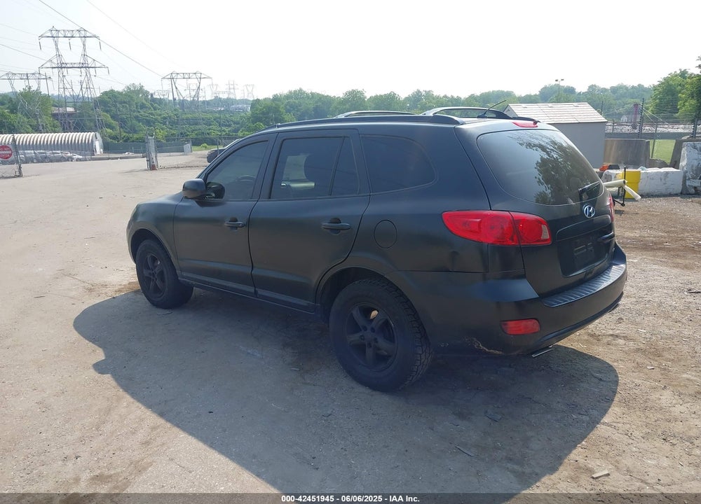 2007 HYUNDAI SANTA FE GLS VIN: 5NMSG73D37H031992