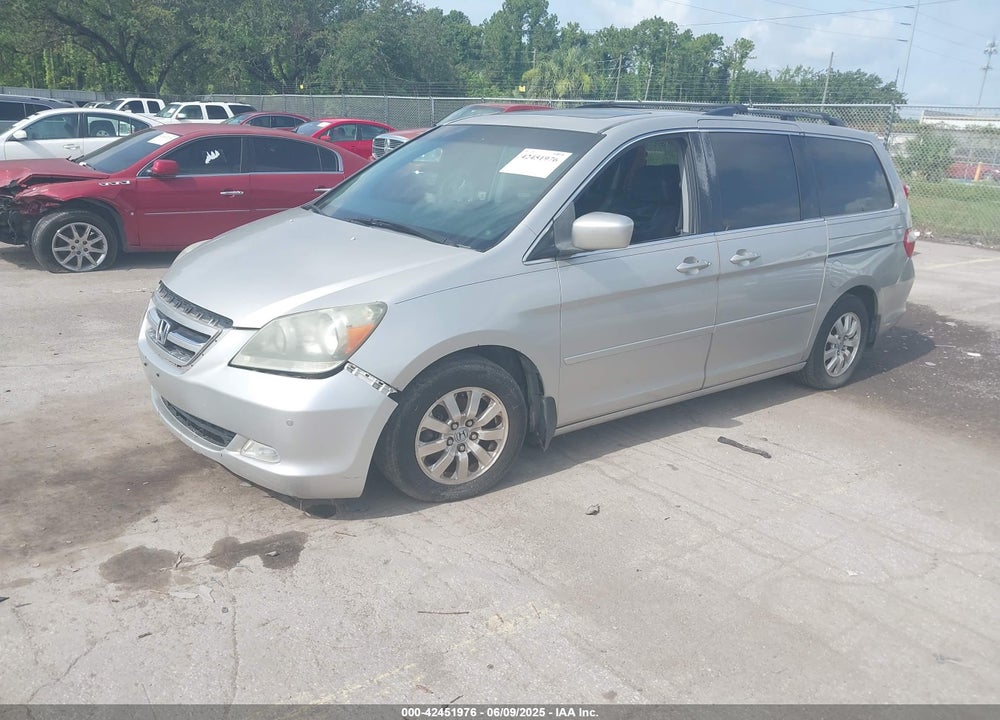 2006 HONDA ODYSSEY TOURING VIN: 5FNRL38856B082831