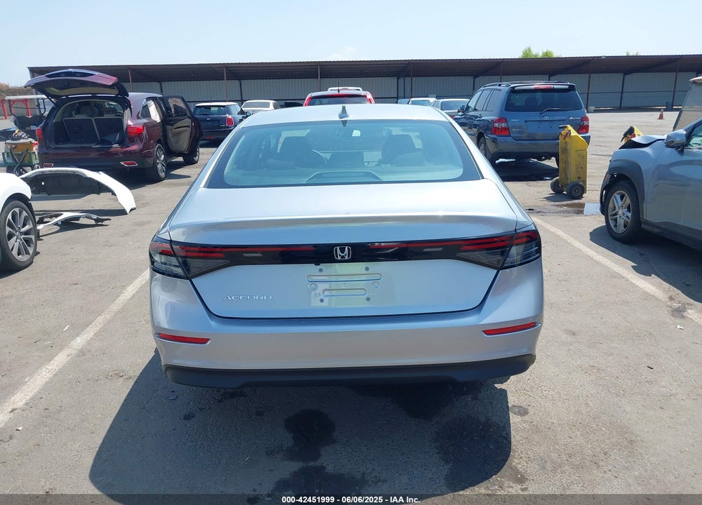 2025 HONDA ACCORD VIN: 1HGCY1F23SA009813