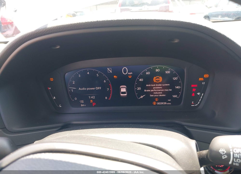2025 HONDA ACCORD VIN: 1HGCY1F23SA009813