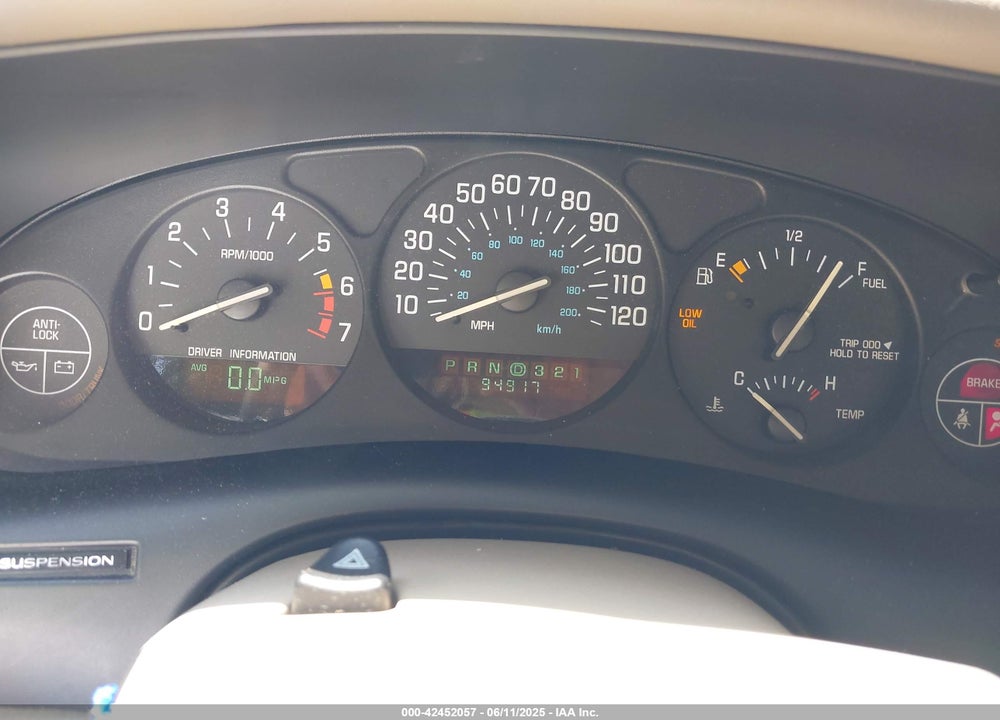 2000 BUICK REGAL LS VIN: 2G4WB55K1Y1345187