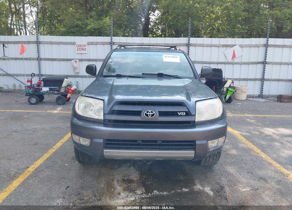 2004 TOYOTA 4RUNNER SR5 V8 VIN: JTEBT14R240031458