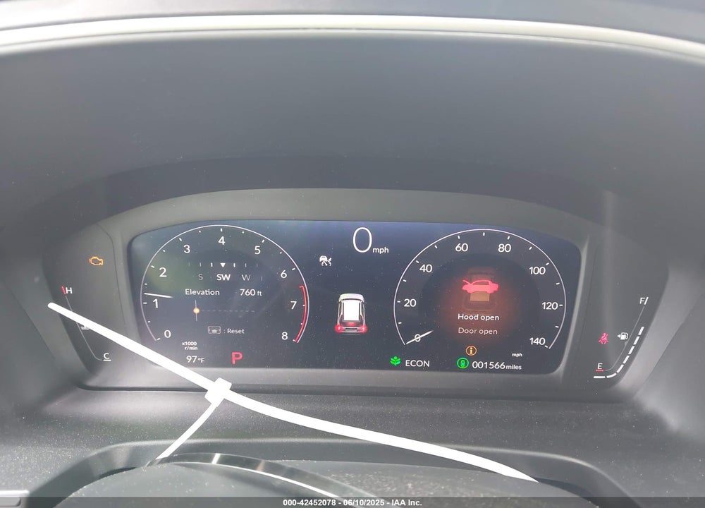 2026 HONDA PASSPORT VIN: 5FNYF9H84TB007331