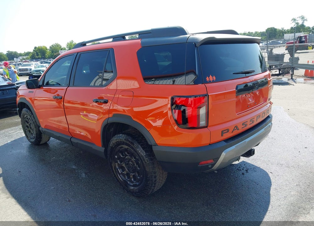 2026 HONDA PASSPORT VIN: 5FNYF9H84TB007331