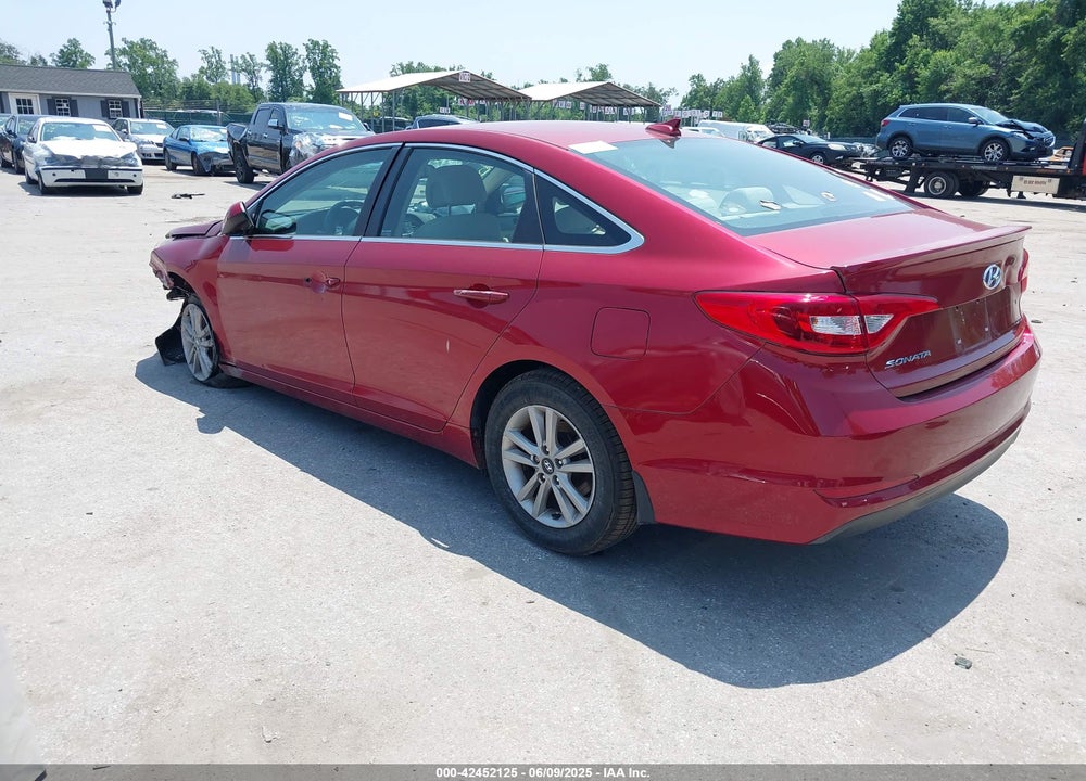 2015 HYUNDAI SONATA SE VIN: 5NPE24AF6FH205750