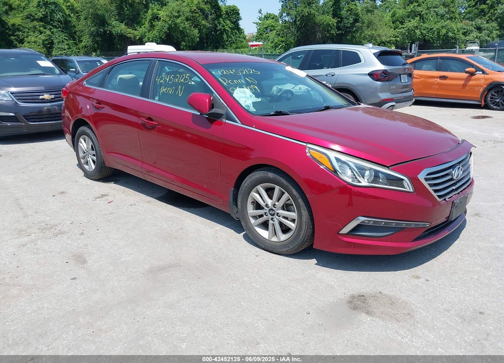 2015 HYUNDAI SONATA SE VIN: 5NPE24AF6FH205750