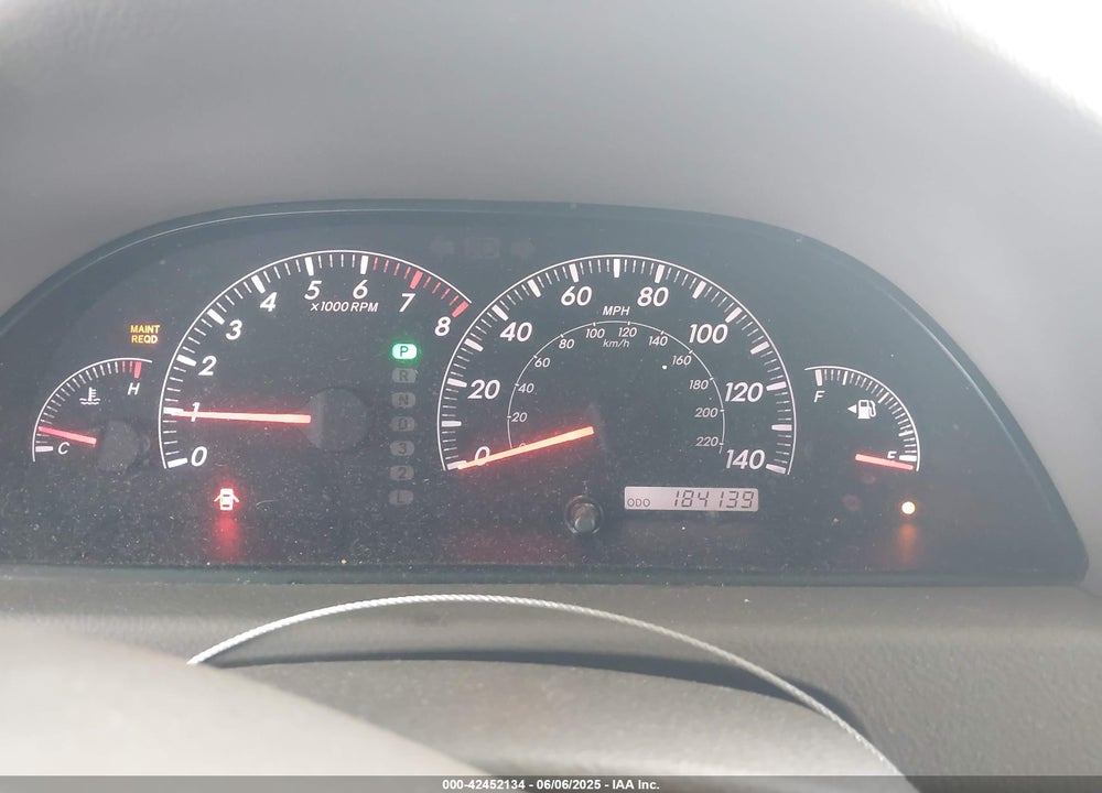 2006 TOYOTA CAMRY LE VIN: 4T1BE32KX6U139964