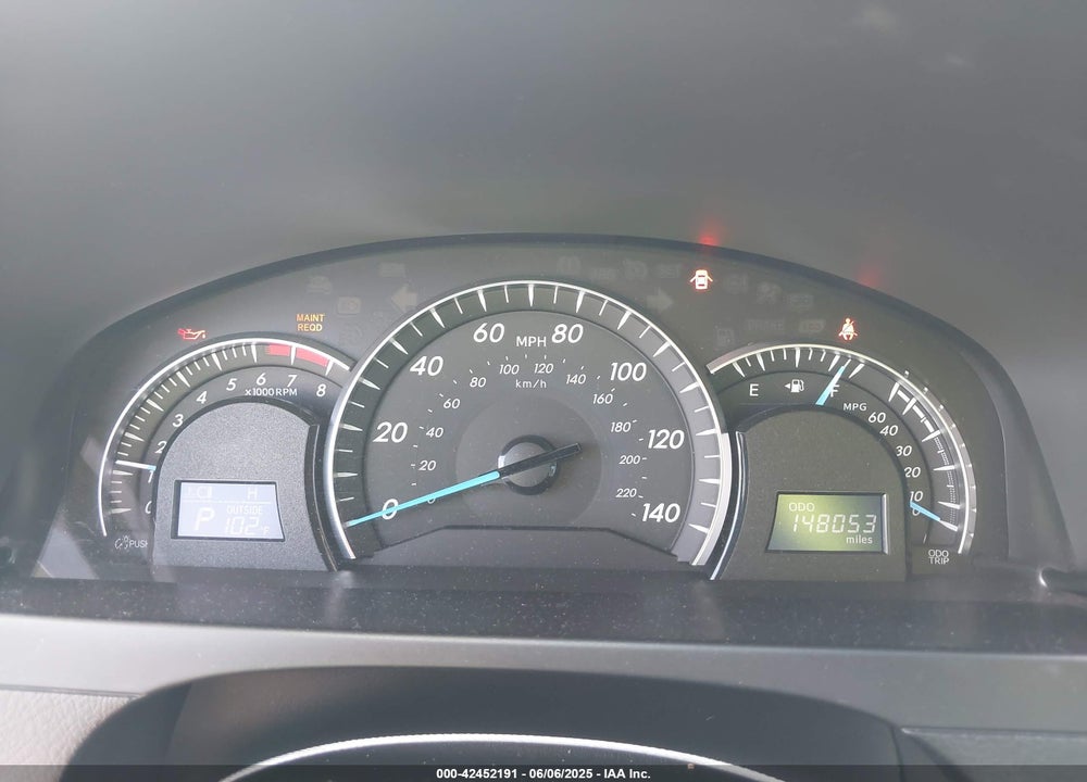 2013 TOYOTA CAMRY VIN: 4T1BK1FK8DU022386