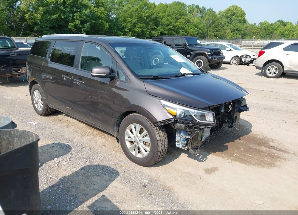 2016 KIA SEDONA LX VIN: KNDMB5C13G6194625