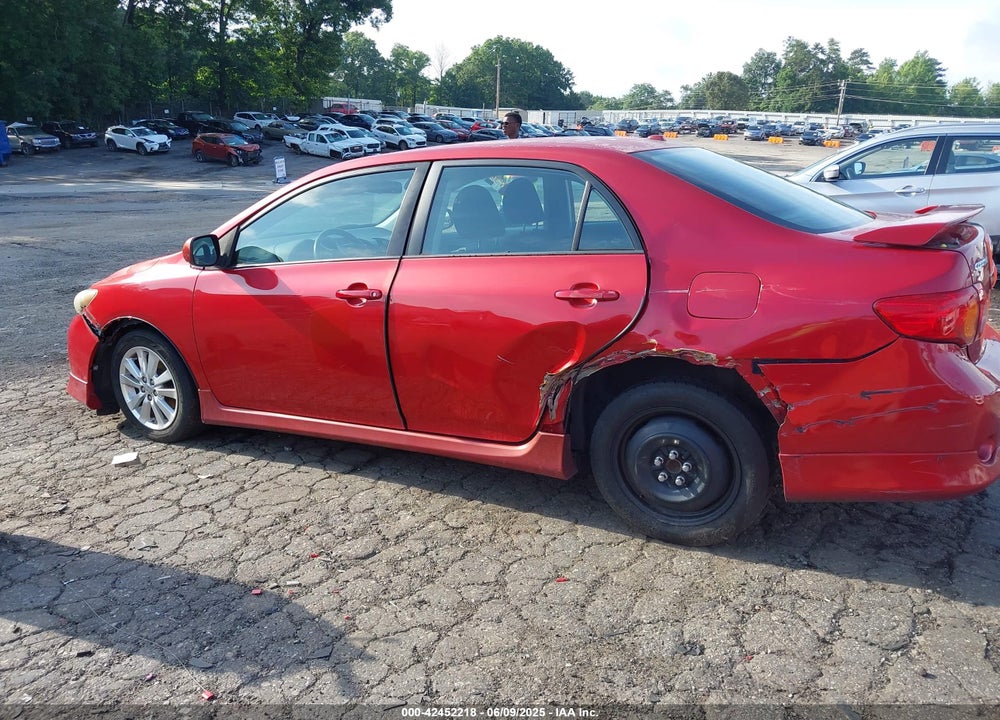 2009 TOYOTA COROLLA VIN: 2T1BU40E99C018239