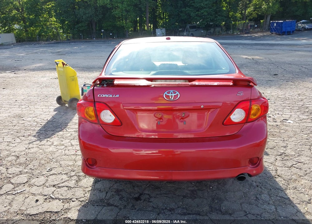 2009 TOYOTA COROLLA VIN: 2T1BU40E99C018239