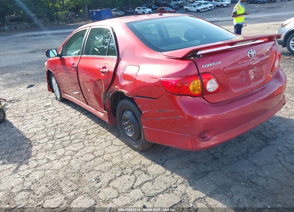 2009 TOYOTA COROLLA VIN: 2T1BU40E99C018239