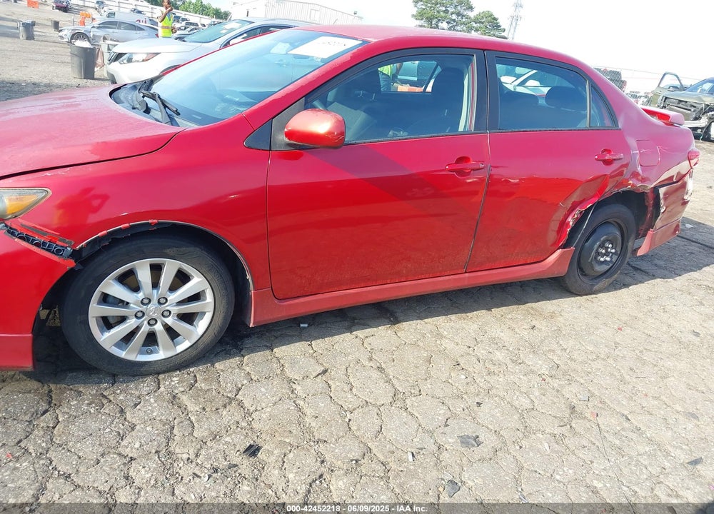 2009 TOYOTA COROLLA VIN: 2T1BU40E99C018239