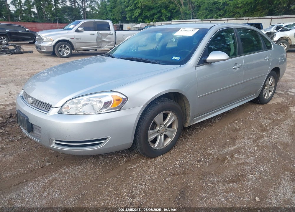 2013 CHEVROLET IMPALA LS VIN: 2G1WF5E38D1245334