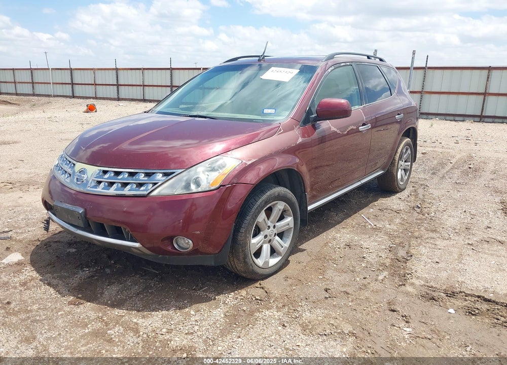 2006 NISSAN MURANO VIN: JN8AZ08T56W413602