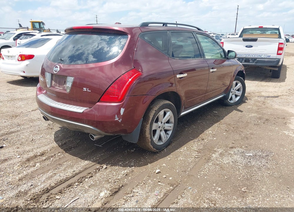 2006 NISSAN MURANO VIN: JN8AZ08T56W413602