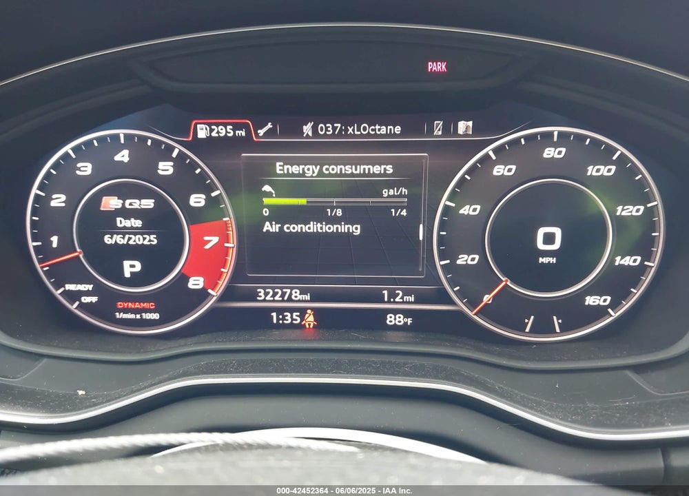 2020 AUDI SQ5 PRESTIGE TFSI QUATTRO TIPTRONIC VIN: WA1C4AFY1L2107498
