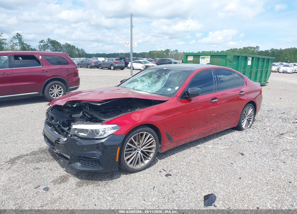 2018 BMW 5 SERIES VIN: WBAJA9C52JG623266