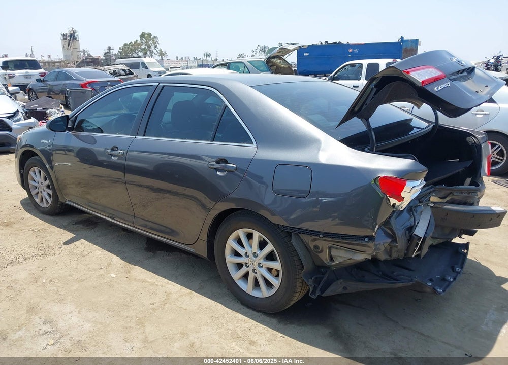 2012 TOYOTA CAMRY HYBRID LE VIN: 4T1BD1FK5CU049781