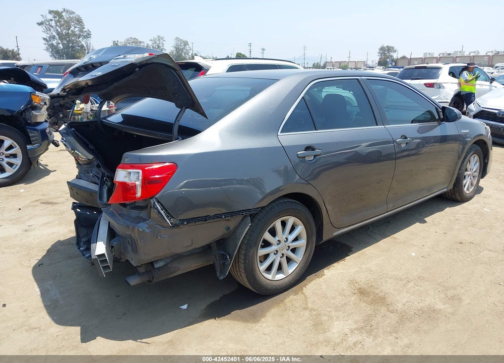 2012 TOYOTA CAMRY HYBRID LE VIN: 4T1BD1FK5CU049781