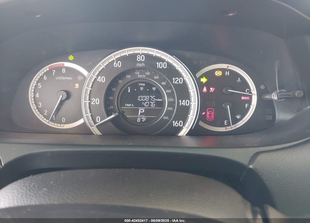 2016 HONDA ACCORD VIN: 1HGCR3F83GA001327