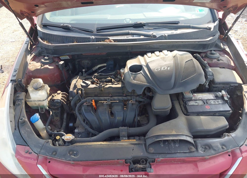 2013 HYUNDAI SONATA VIN: 5NPEB4AC1DH542345