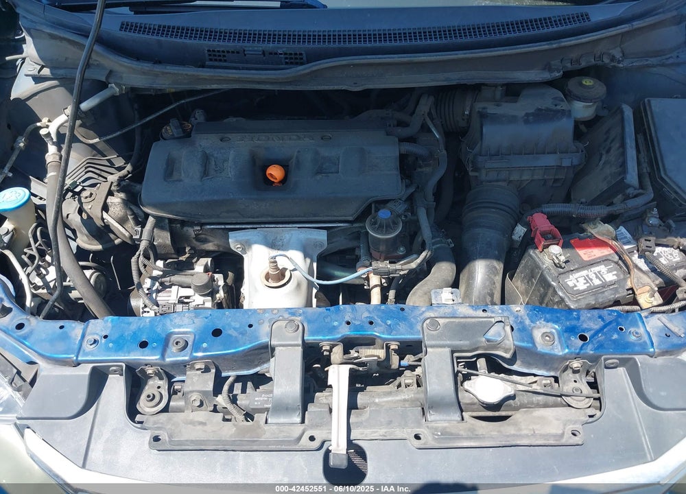 2012 HONDA CIVIC VIN: 2HGFB2F5XCH506939