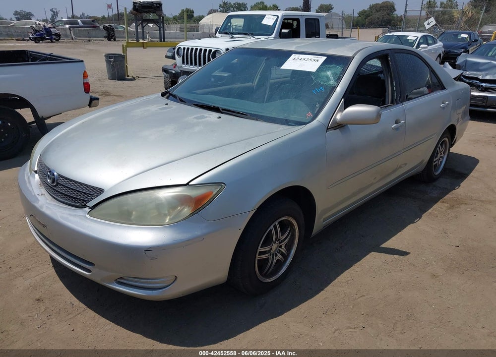 2002 TOYOTA CAMRY VIN: JTDBE32K720014278