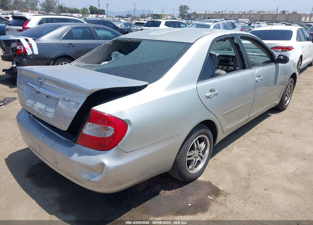 2002 TOYOTA CAMRY VIN: JTDBE32K720014278