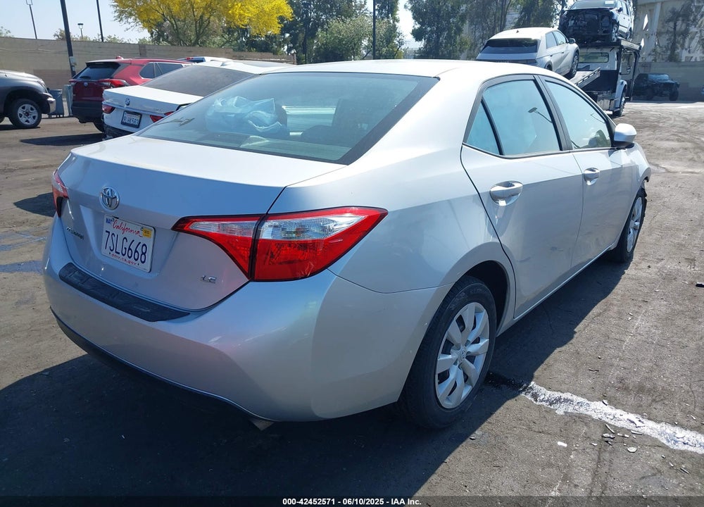 2016 TOYOTA COROLLA VIN: 5YFBURHE1GP435093