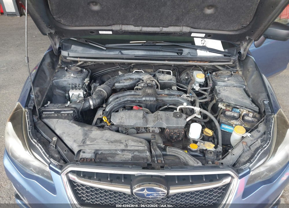 2015 SUBARU IMPREZA 2.0I VIN: JF1GPAA60F8200413