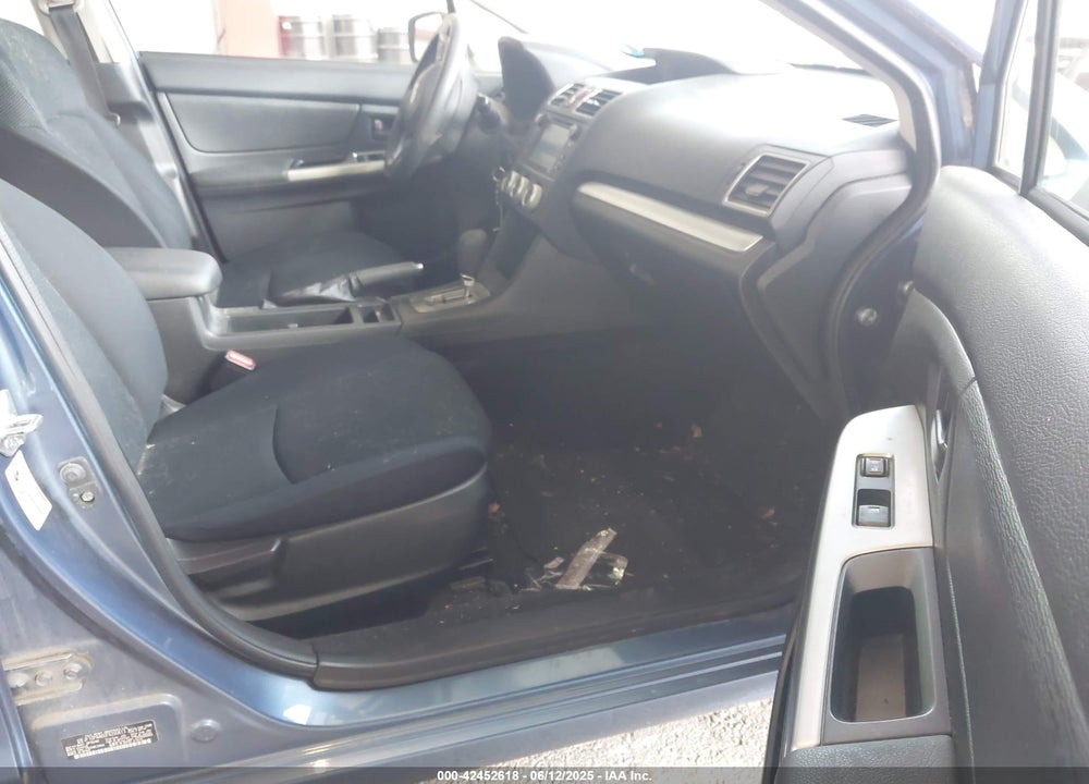 2015 SUBARU IMPREZA 2.0I VIN: JF1GPAA60F8200413
