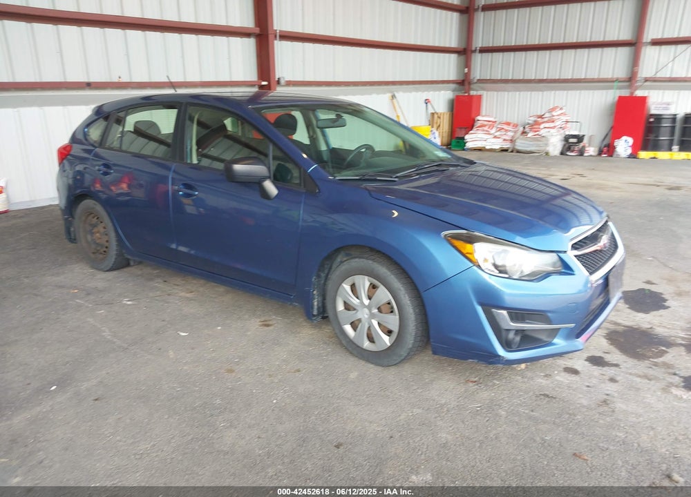 2015 SUBARU IMPREZA 2.0I VIN: JF1GPAA60F8200413