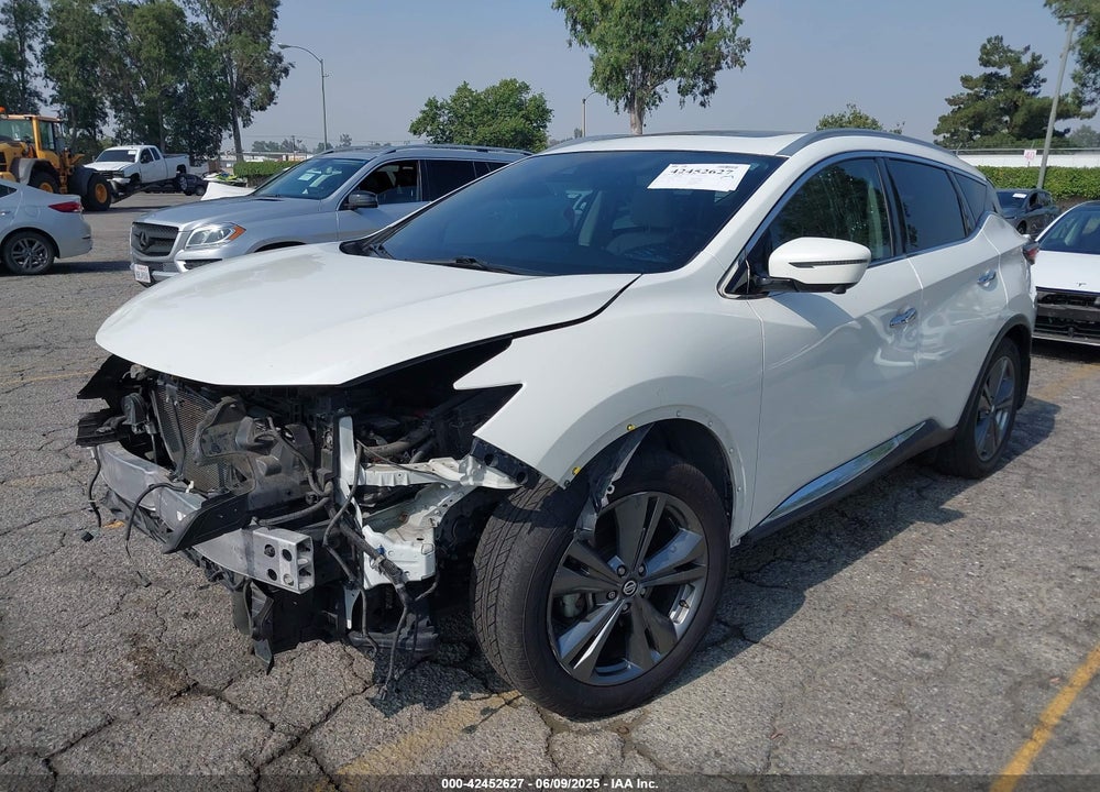 2019 NISSAN MURANO PLATINUM VIN: 5N1AZ2MJ5KN162233