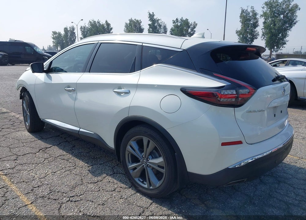 2019 NISSAN MURANO PLATINUM VIN: 5N1AZ2MJ5KN162233