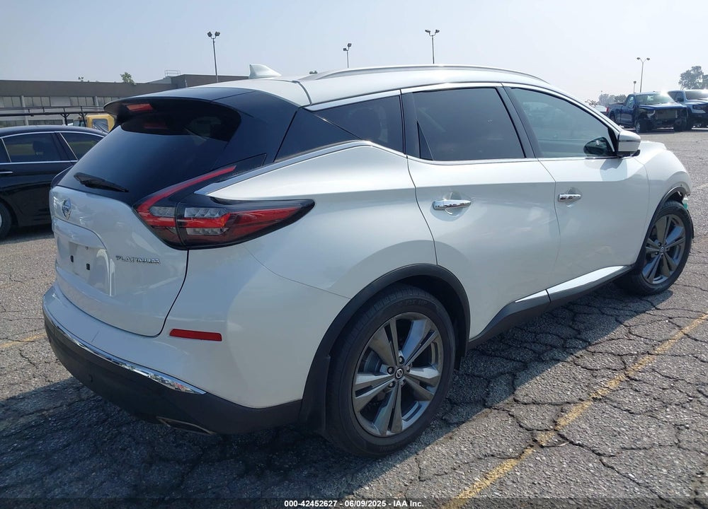 2019 NISSAN MURANO PLATINUM VIN: 5N1AZ2MJ5KN162233
