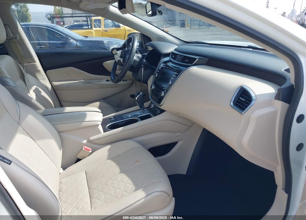 2019 NISSAN MURANO PLATINUM VIN: 5N1AZ2MJ5KN162233