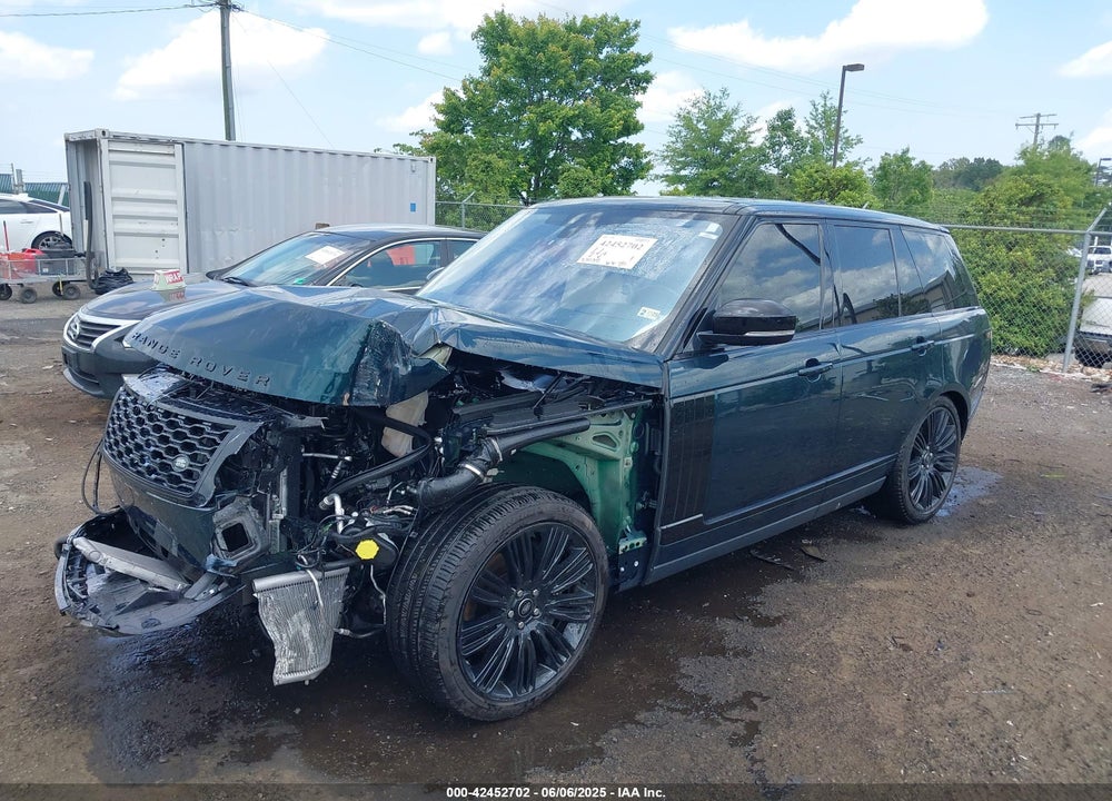 2022 LAND ROVER RANGE ROVER VIN: SALGS2SE1NA469668