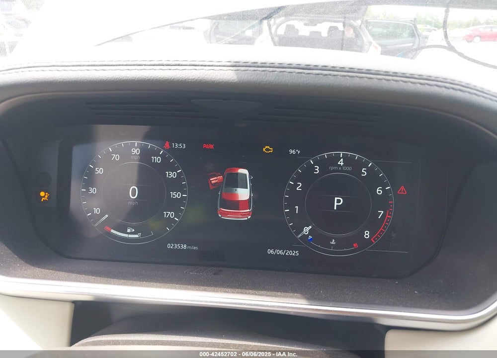 2022 LAND ROVER RANGE ROVER VIN: SALGS2SE1NA469668