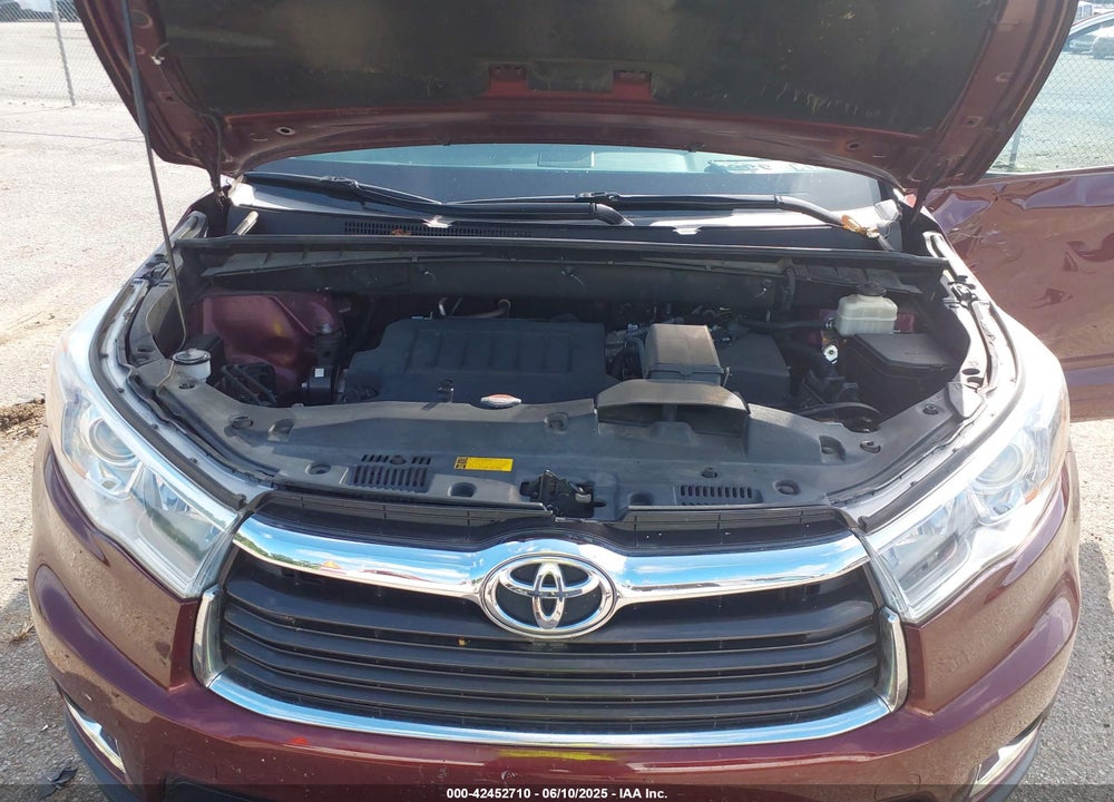 2016 TOYOTA HIGHLANDER LIMITED V6 VIN: 5TDYKRFH0GS138451