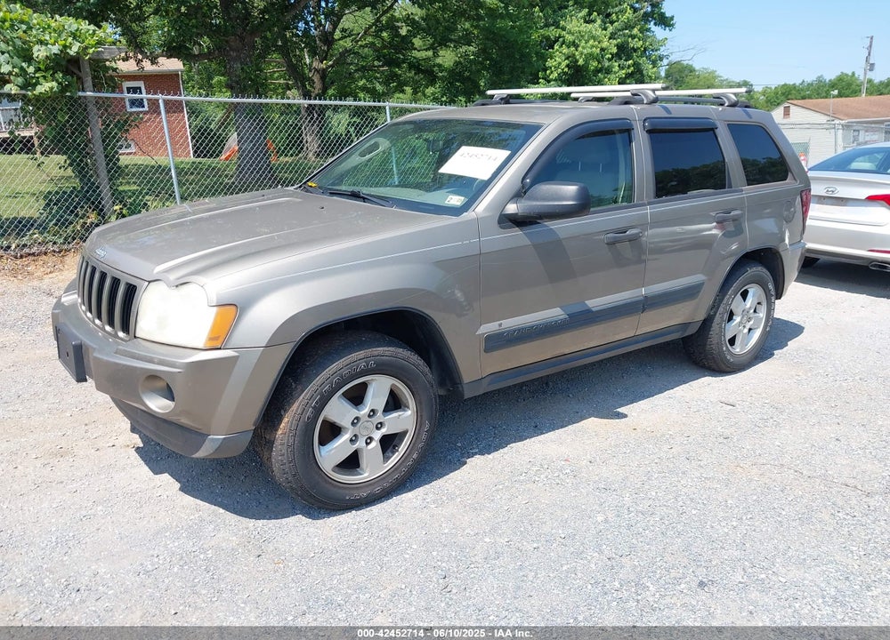 2006 JEEP GRAND CHEROKEE LAREDO VIN: 1J4GR48K06C162357