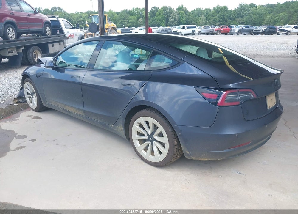 2021 TESLA MODEL 3 LONG RANGE DUAL MOTOR ALL-WHEEL DRIVE VIN: 5YJ3E1EB8MF980681