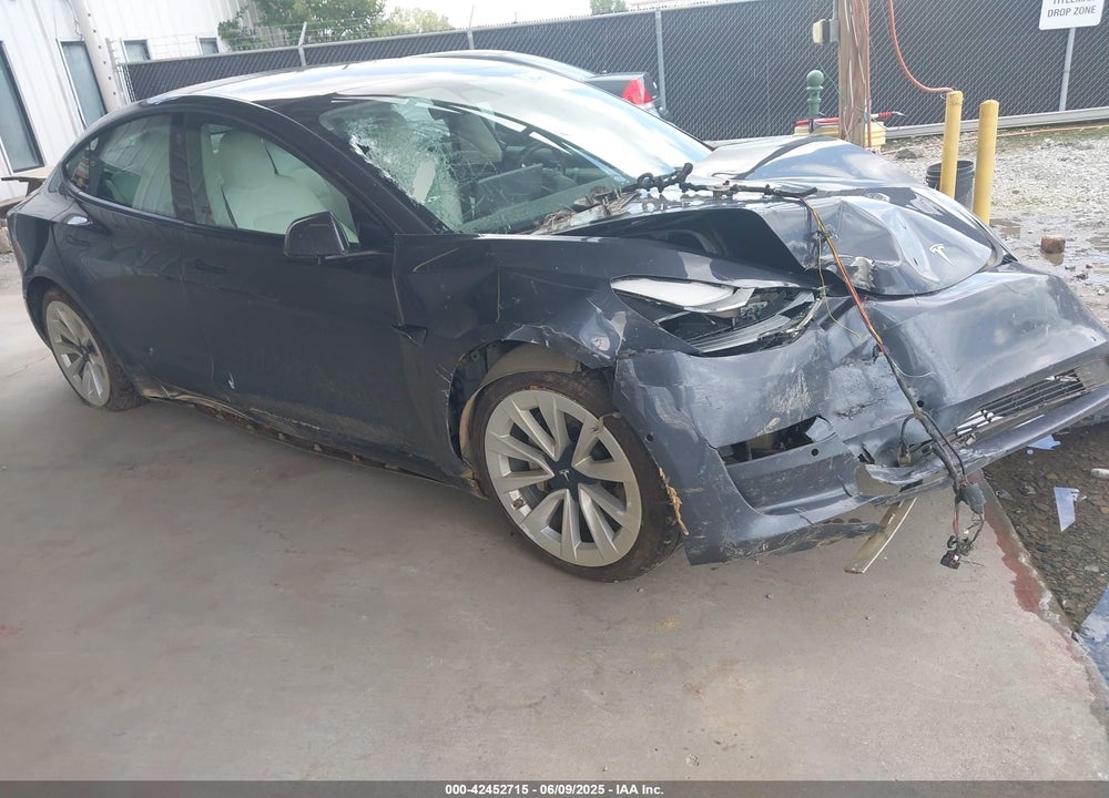 2021 TESLA MODEL 3 LONG RANGE DUAL MOTOR ALL-WHEEL DRIVE VIN: 5YJ3E1EB8MF980681