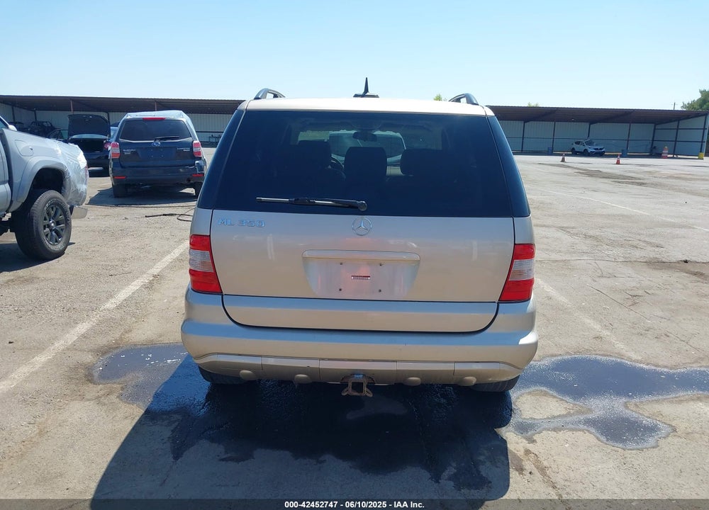 2004 MERCEDES-BENZ ML 350 4MATIC VIN: 4JGAB57E14A512245