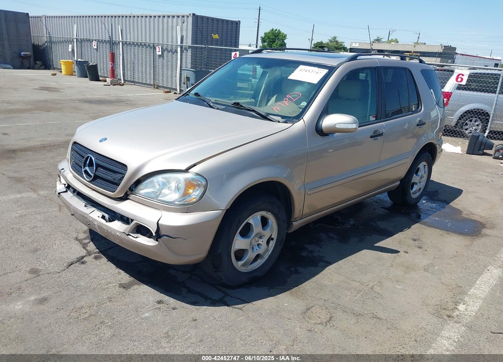 2004 MERCEDES-BENZ ML 350 4MATIC VIN: 4JGAB57E14A512245