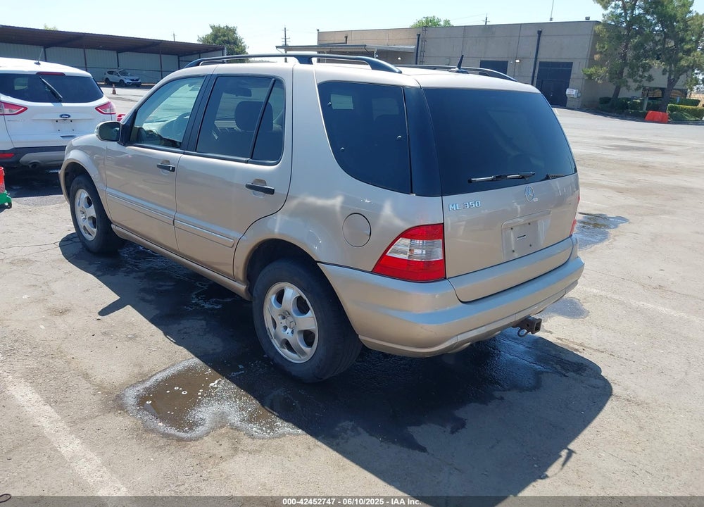 2004 MERCEDES-BENZ ML 350 4MATIC VIN: 4JGAB57E14A512245