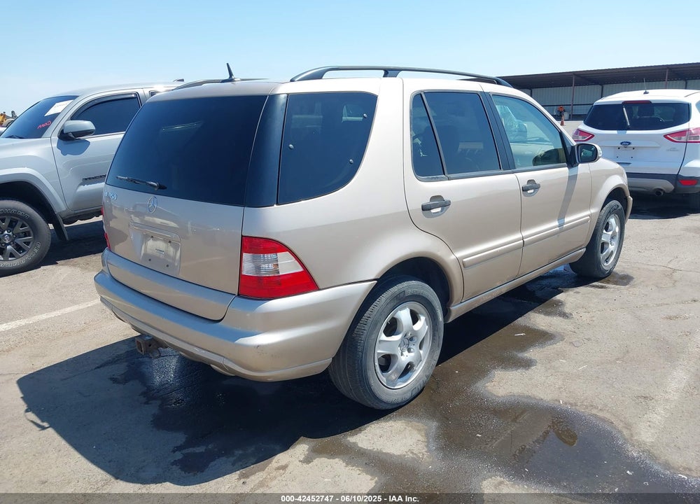 2004 MERCEDES-BENZ ML 350 4MATIC VIN: 4JGAB57E14A512245